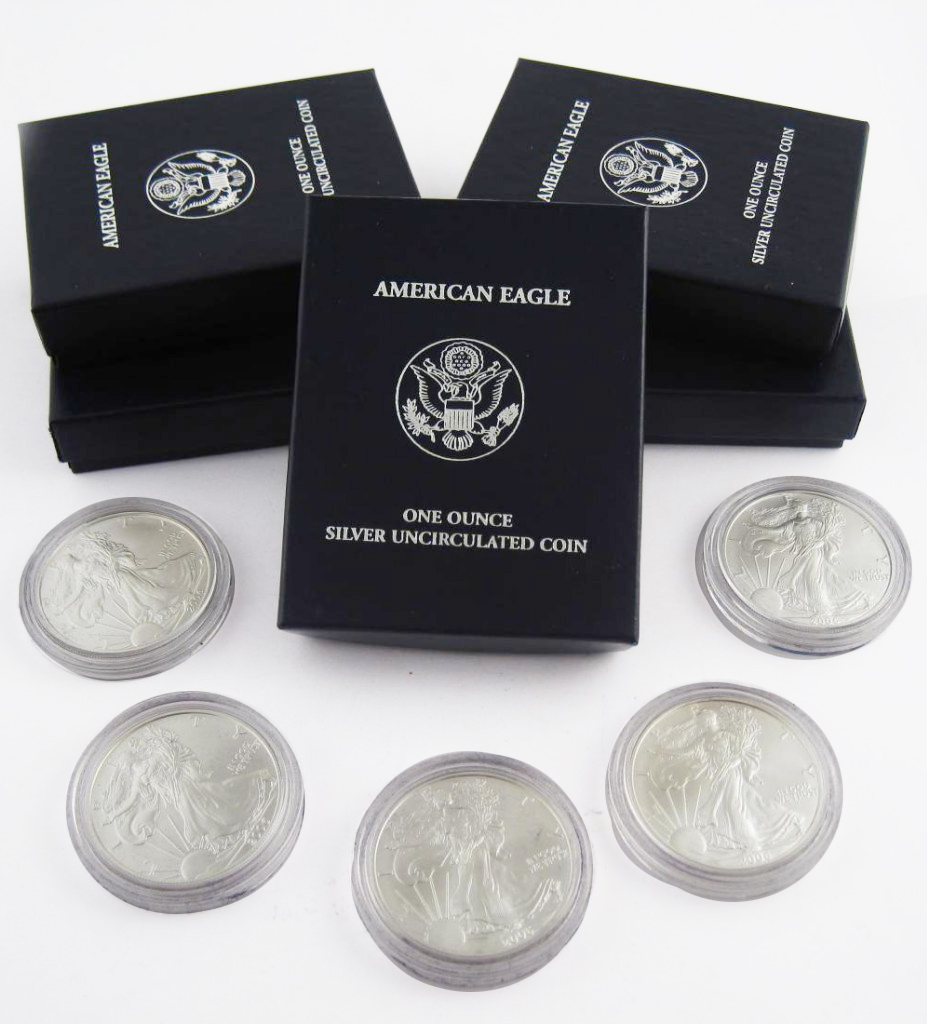 Silver Uncirculated American Eagle Coins
