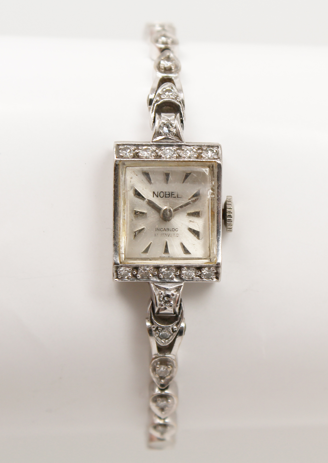Antique Nobel Incabloc Art Deco Ladies Mechanical Watch