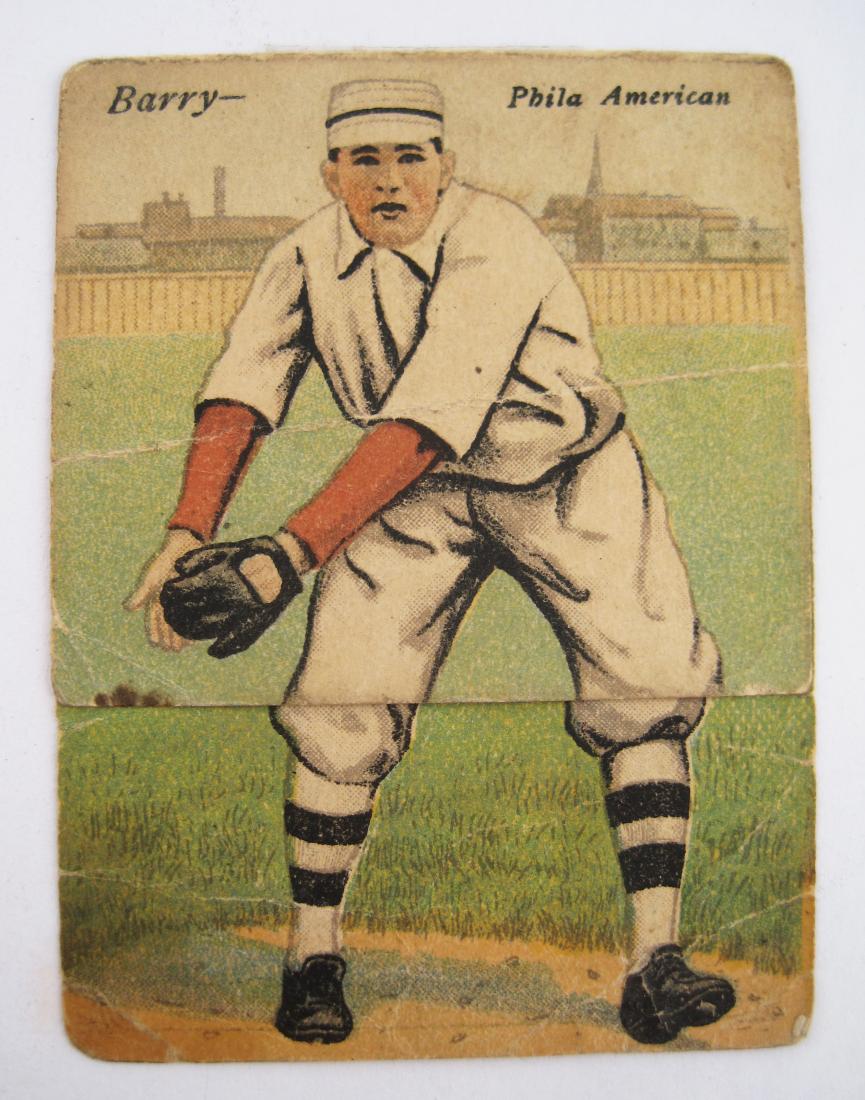 Antique Baseball Printed Cigarette Card