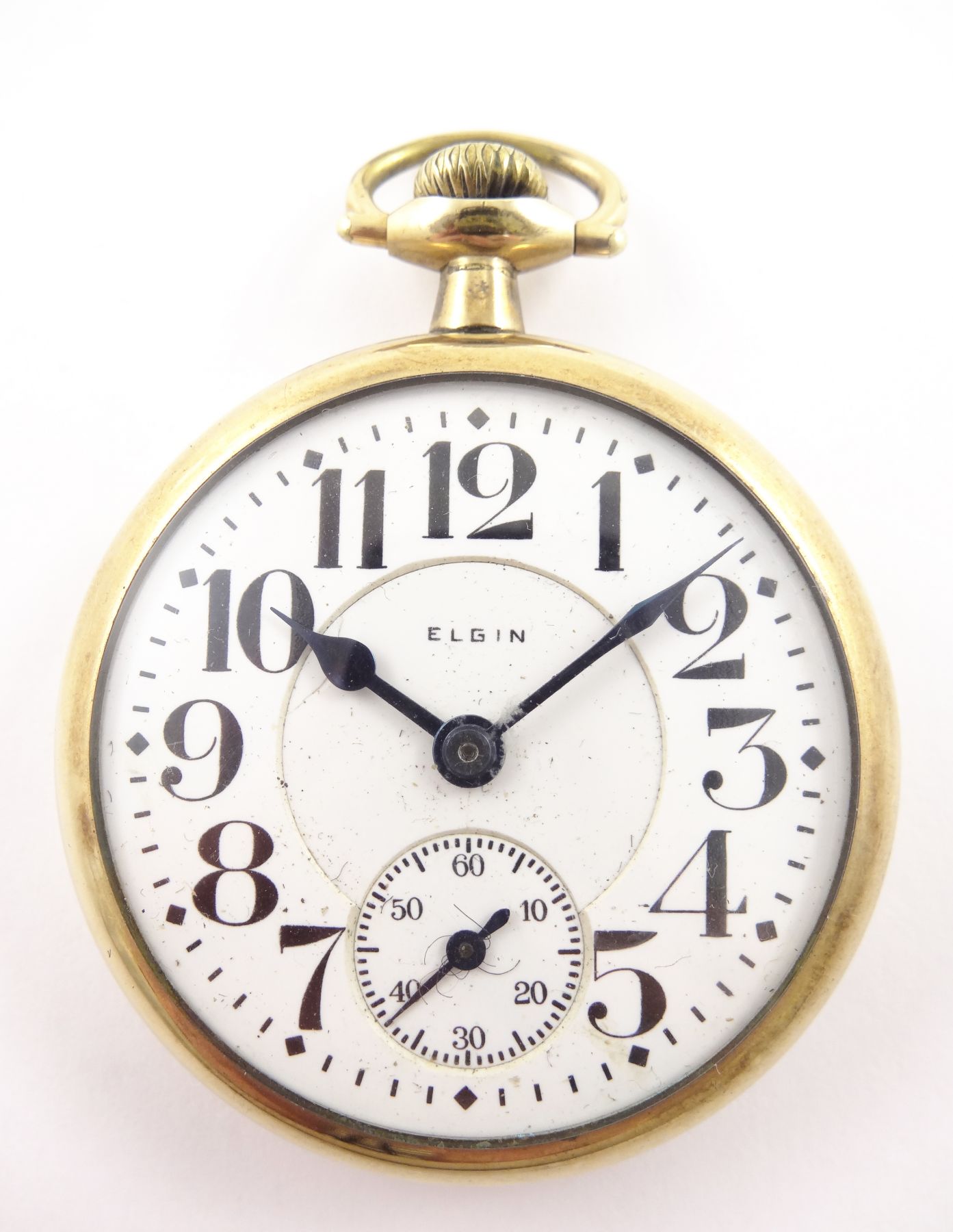 Antique Railroad Grade Elgin Gold Pocketwatch