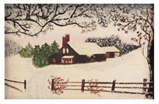 Although unsigned the oil painting was identifiable as the work of Anna Mary Robertson, “Grandma Moses” : exciting finds include rare artwork & estate jewelry