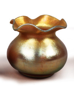 Louis Comfort Tiffany favrile art glass vase