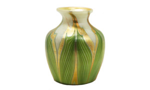 Louis Comfort Tiffany favrile glass vase