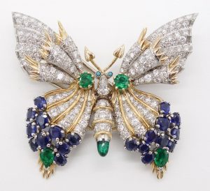 "Butterfly" Brooch by Jean Schlumberger for Tiffany & Co.