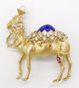 "Camel" Brooch by Jean Schlumberger for Tiffany & Co.