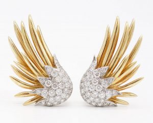Flame Earrings by Jean Schlumberger for Tiffany & Co.