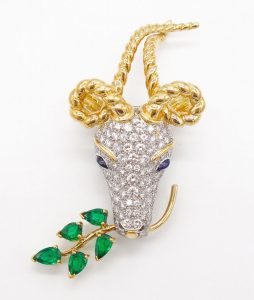 "Gazelle" Brooch by Jean Schlumberger for Tiffany & Co.