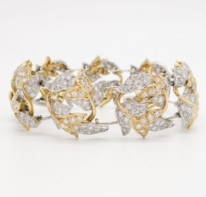 Leaf Motif Bracelet by Jean Schlumberger for Tiffany & Co.