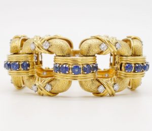 Sapphire and Diamond Bracelet by Jean Schlumberger for Tiffany & Co.