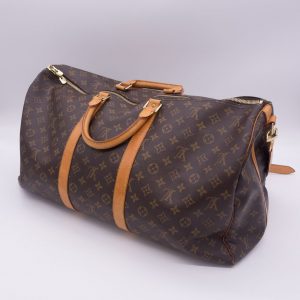 Louis Vuitton Keepall Bandouliere 55 Travel Duffle Bag