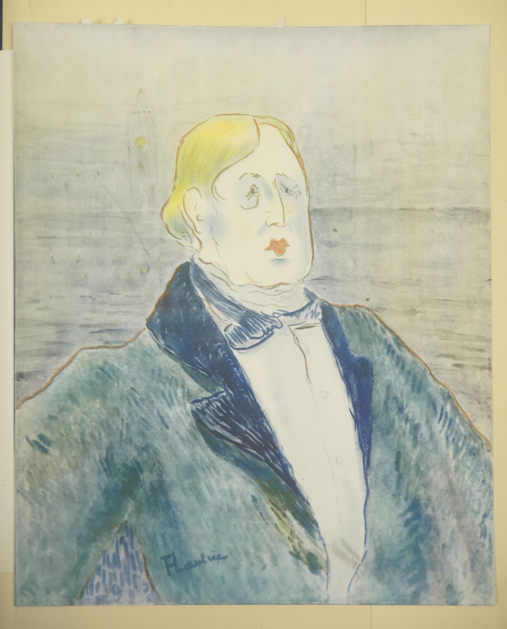 Toulouse Lautrec Portrait of a Man